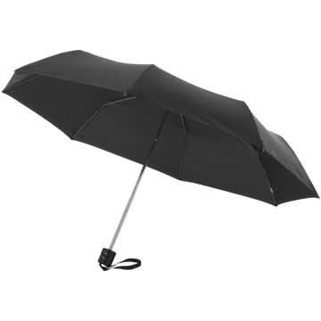 Hopfällbart paraply - Ida - 21,5"-Svart färg Musta 