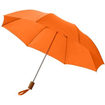 Hopfällbart paraply - Oho - 20"-Orange färg Oranssi 