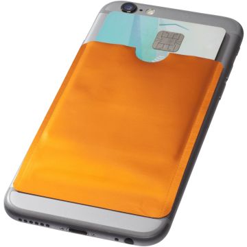 Korttitasku kännykkään- Alumiini - Oranssi färg Orange Bullet
