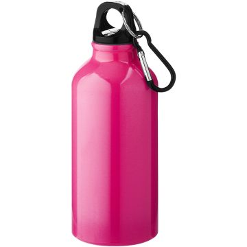 Juomapullo - Carabiner - 400 ml - Pinkki färg Rosa 