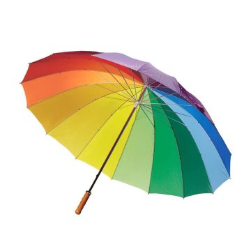 Sateenvarjo- Monivärinen  