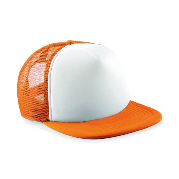 Lippalakki - Trucker - Vintage- Oranssi / Valkoinen färg Orange/Vit Beechfield