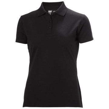 Helly Hansen Women's Classic Polo - Black färg Black Helly Hansen