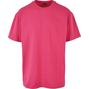 Heavy oversized tee Unisex-Hibiskus Pink färg Hibiskus Pink 