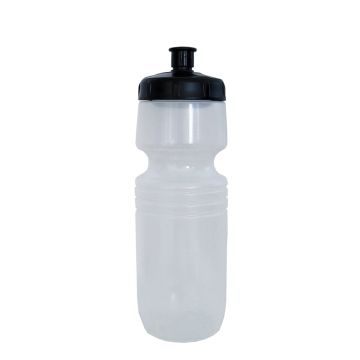 Classic Sportflaska 700 ml-Transparent-Svart färg Transparent Emballator