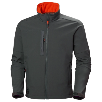 Helly Hansen Men's Kensington Softshell Jacket - Dark Grey färg Dark Grey Helly Hansen