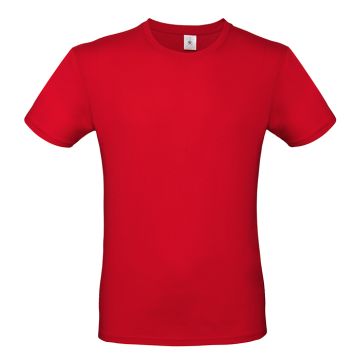 #E150 T-Shirt-Red färg Red B&C