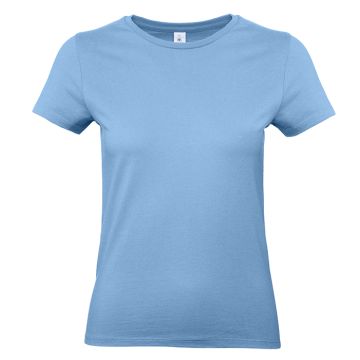 #E190 /women T-shirt-Sky Blue färg Sky Blue B&C