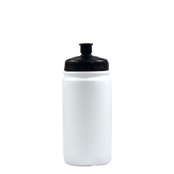 Juomapullo - Pyöräily, small 500 ml - läpikuultava, musta färg Transparent Emballator